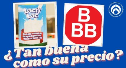 ¿Qué tan buena es la leche Lacti Lac, la más barata que tiene Tiendas 3B en sólo $12 el litro?