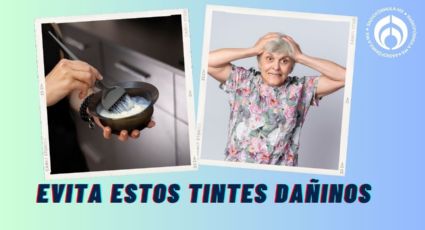 Estos son los tintes que más dañan tu cabello... y tu salud