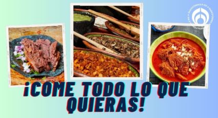 El restaurante buffet de la CDMX con barbacoa, pancita y carnitas por menos de 400 pesos