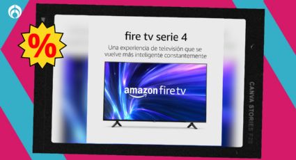 Amazon hace descuento de casi 3 mil pesos a esta pantalla 4k; tiene control por voz con Alexa