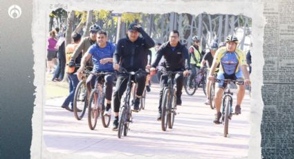 Armenta encabeza primera rodada ciclista 'Por amor a Puebla'