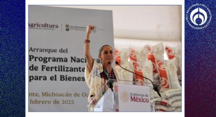 Sheinbaum encabeza entrega de fertilizantes en Michoacán: 'es un derecho constitucional'