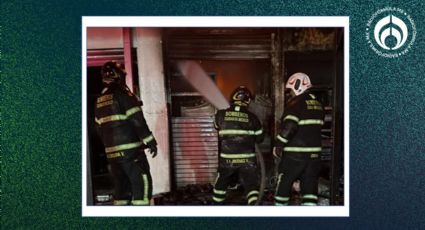 (VIDEO) Incendio en la Central de Abasto: fuego consume 5 bodegas; hay un herido