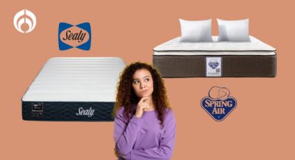 Colchón Sealy o Spring Air, esta es la mejor marca, según expertos