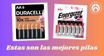 ¿Qué conviene más, pilas Duracell o Energizer? Esto dice Profeco