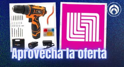 Sin Venta Nocturna, Liverpool remata en menos de 600 pesos este set de taladro atornillador inalámbrico