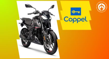 Coppel hace descuentote de 14 mil pesos a esta potente moto deportiva; corre 135 km/h