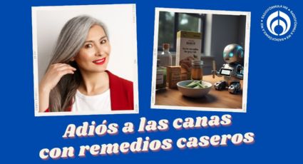 Los mejores remedios naturales para cubrir las canas sin tinte, según la IA